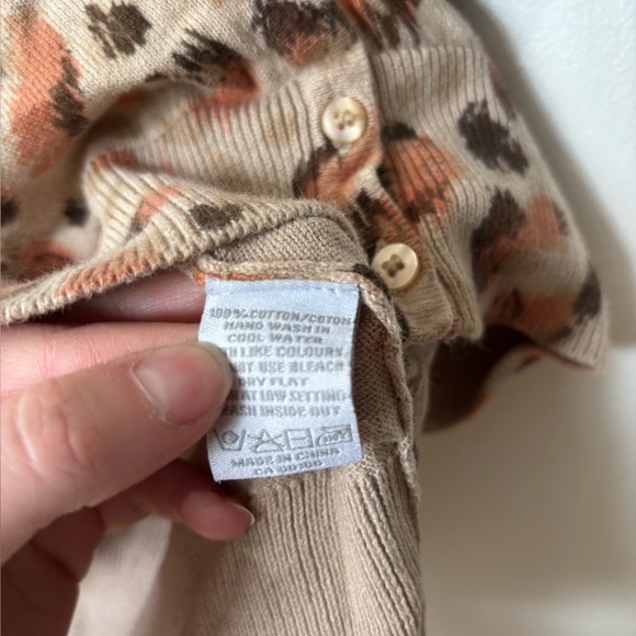 🎉4/30$🎉 Alfred Sung Leopard Print Knit Top - Size XXL - Picture 4 of 5